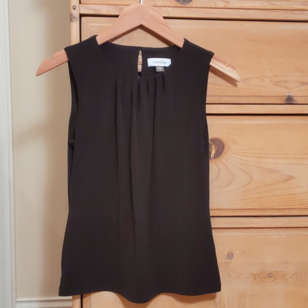 Never-worn Calvin Klein Black Formal Shirt